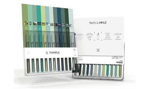 喚心·青 文具新美學，設計靈感源于自然之美